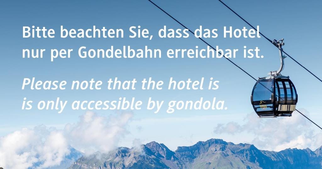 Berghotel Trübsee - Accessible Only by Cable Car — 2
